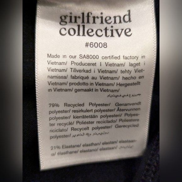 Girlfriend Collective Compressive Unitard Romper Catsuit Size Large New! - Picture 10 of 11